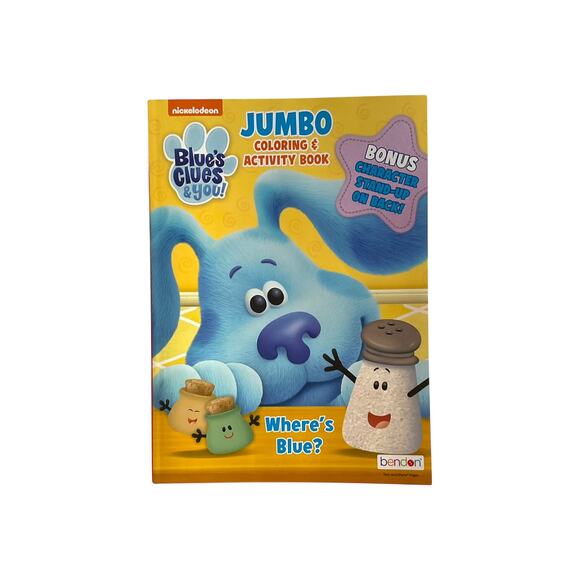 Blue’s Clues & You! Sticker & Activity Book Set – Kids Fun Toy Bundle Gift Set - Picture 8 of 8